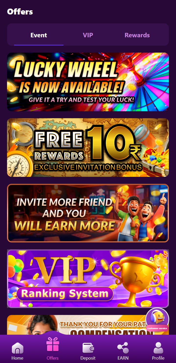 The third image of the app ,Online betting platform with the best betting games with highest cash rewards